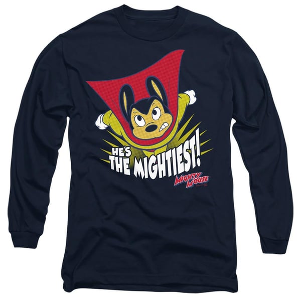 Mighty Mouse Unisex Adult The Mightiest T-Shirt