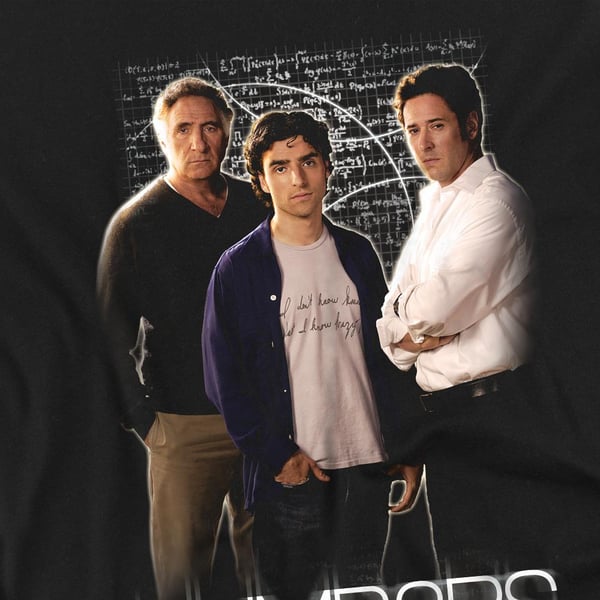 Numb3rs Unisex Adult Equations T-Shirt