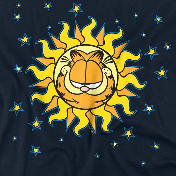 Garfield Unisex Adult Celestial T-Shirt