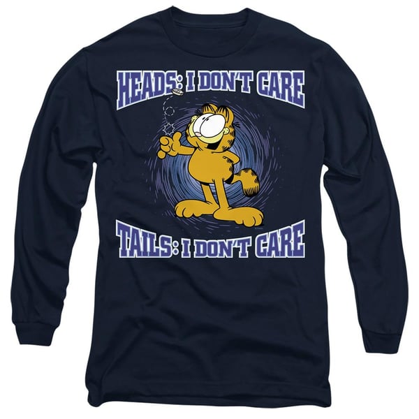 Garfield Unisex Adult Heads Or Tails T-Shirt