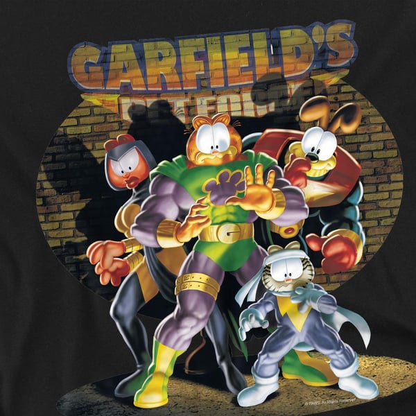 Garfield Unisex Adult Spotlight T-Shirt