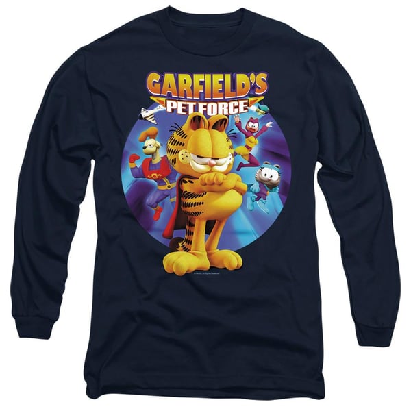 Garfield Unisex Adult DVD Art T-Shirt