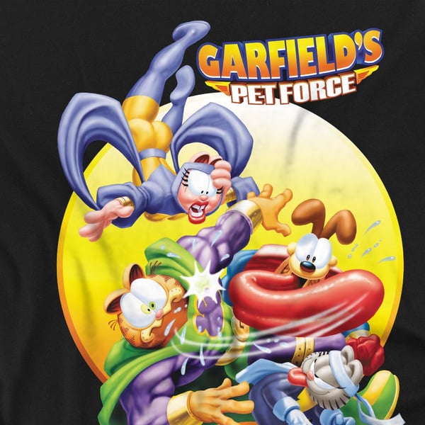 Garfield Unisex Adult Tongue Of Doom T-Shirt