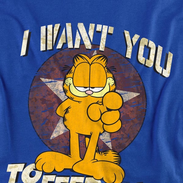 Garfield Unisex Adult I Want You T-Shirt