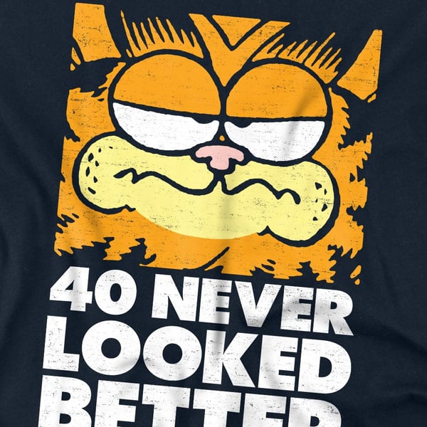 Garfield Unisex Adult 40 Looks T-Shirt