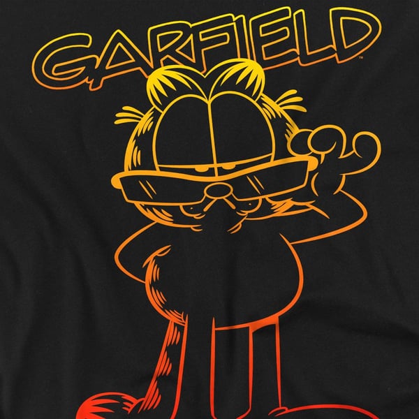 Garfield Unisex Adult Hotshot T-Shirt