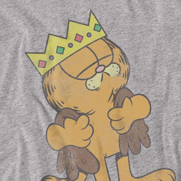 Garfield Unisex Adult King T-Shirt