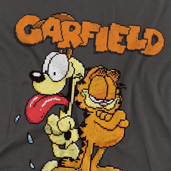 Garfield Unisex Adult The Game T-Shirt