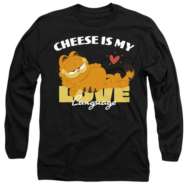 Garfield Movie Unisex Adult Cheese Is My Love Language T-Shirt