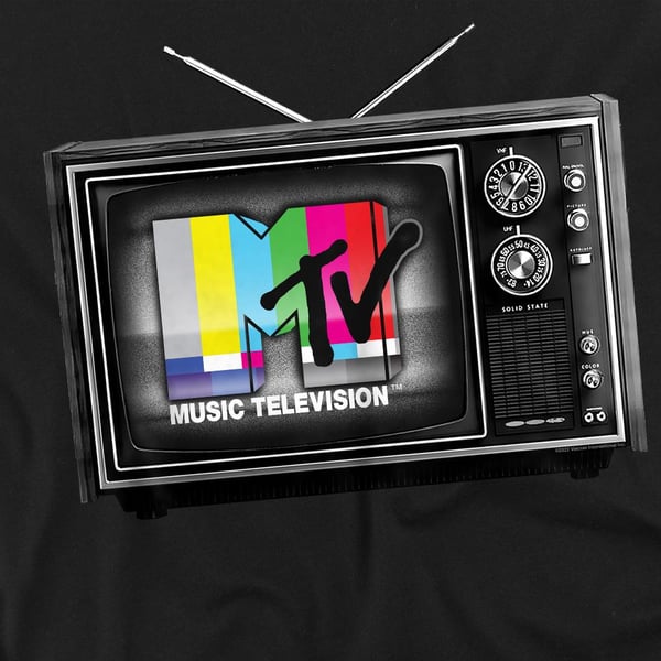 MTV Unisex Adult TV T-Shirt