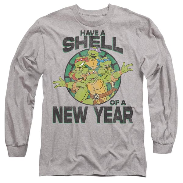 Teenage Mutant Ninja Turtles Unisex Adult Shell Of A New Year T-Shirt