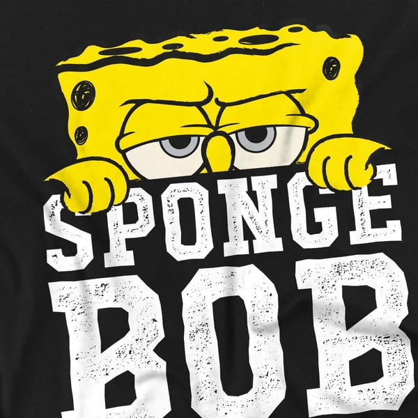 SpongeBob SquarePants Unisex Adult Large Icon T-Shirt
