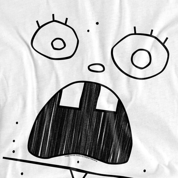 SpongeBob SquarePants Unisex Adult Doogle Face T-Shirt