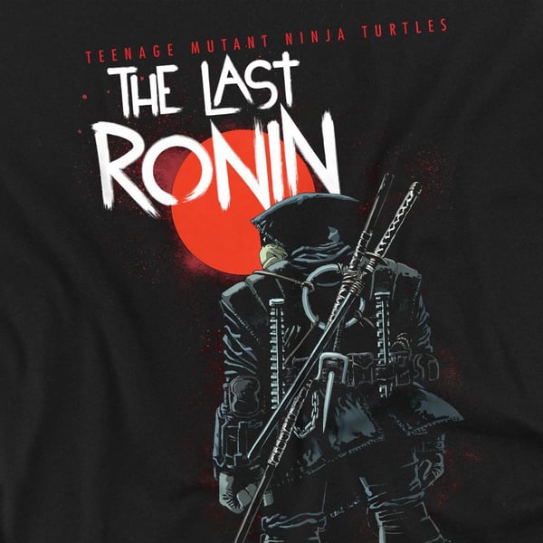 Teenage Mutant Ninja Turtles Unisex Adult Red Sun Ronin T-Shirt