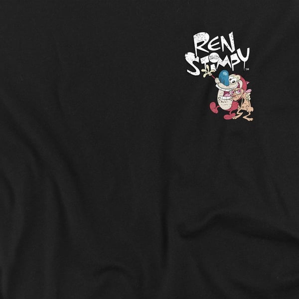 Ren & Stimpy Unisex Warhol T-shirt til voksne