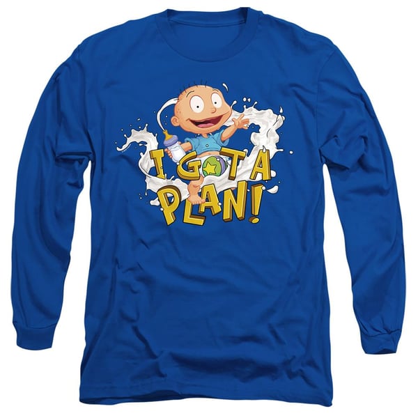 Rugrats Unisex Adult Tommy Pickles Has A Plan T-Shirt