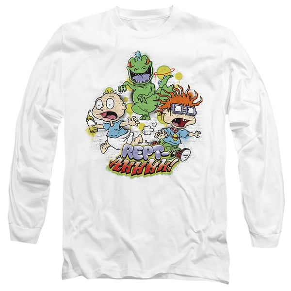 Rugrats Unisex Adult Rept-Ahhhhh! Tommy & Chucky T-Shirt