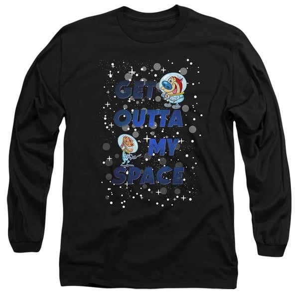 Ren & Stimpy Unisex aikuisten Get Outta My Space T-paita