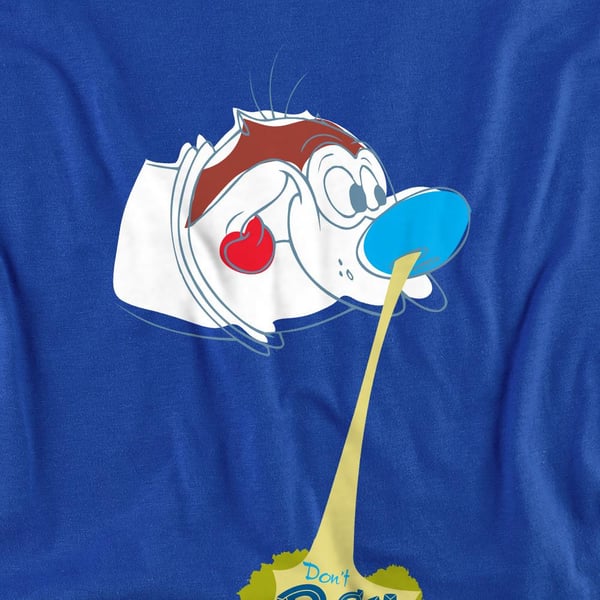 Ren & Stimpy Unisex Adult Don´t Pick At Me! T-Shirt