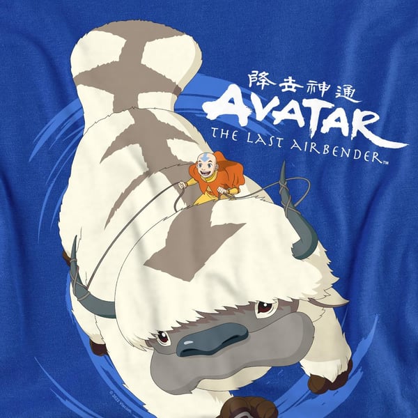 Avatar: The Last Airbender Unisex Adult In Flight Appa T-Shirt