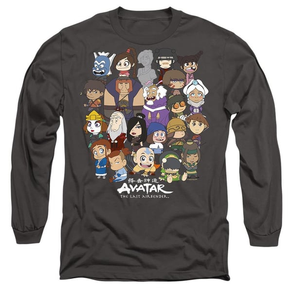 Avatar: The Last Airbender Unisex Adult Chibi Group T-Shirt