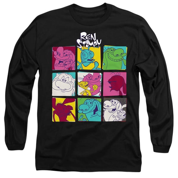 Ren & Stimpy Unisex Adult Warhol 2 T-Shirt