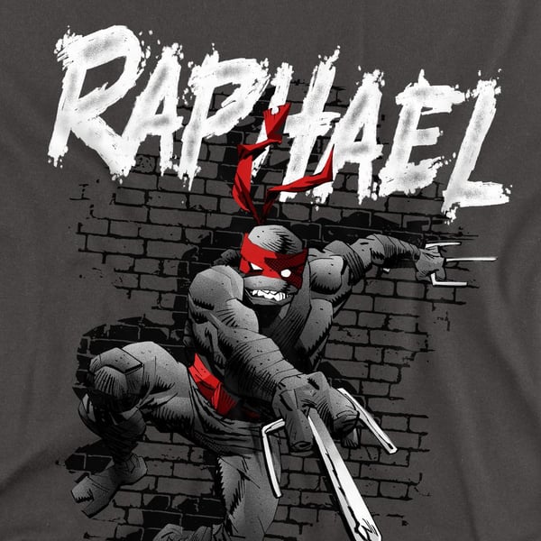 Teenage Mutant Ninja Turtles Unisex Adult Raphael T-Shirt