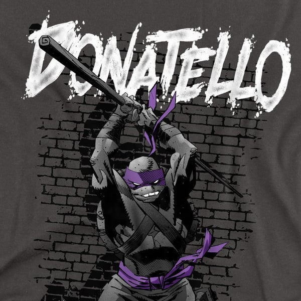 Teenage Mutant Ninja Turtles Unisex Adult Donatello T-Shirt