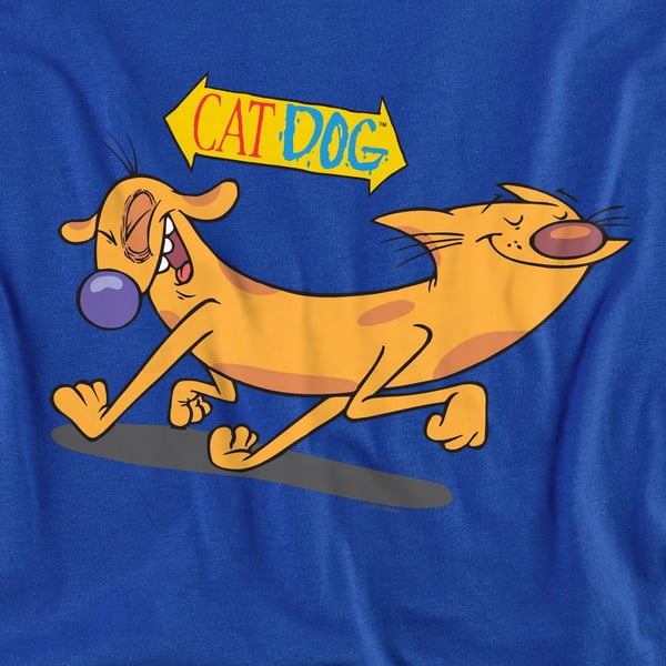CatDog Unisex Adult Happy Paws T-Shirt