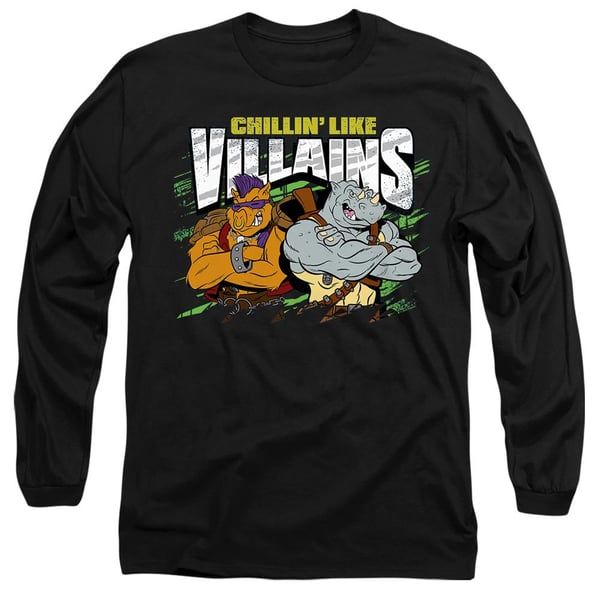 Teenage Mutant Ninja Turtles Unisex Adult Chillin Like Villains T-Shirt