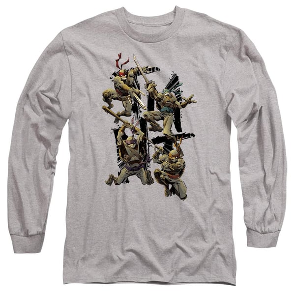 Teenage Mutant Ninja Turtles Unisex Adult Shinobi Long-Sleeved T-Shirt