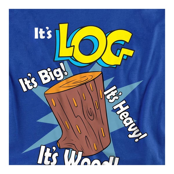 Ren & Stimpy Unisex Adult It´s Log T-Shirt
