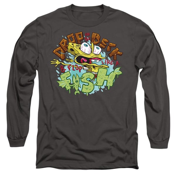 SpongeBob SquarePants Unisex Adult Drop And Flop T-Shirt