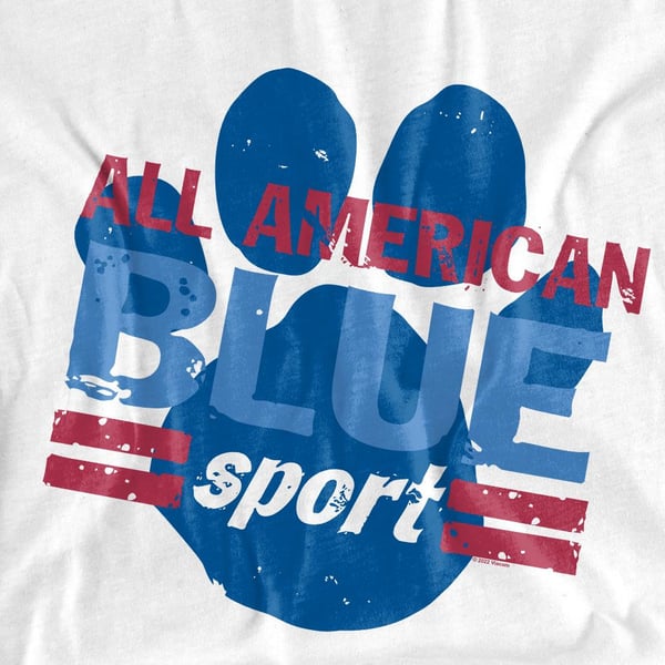 Blue´s Clues Unisex Adult All American Sport T-Shirt