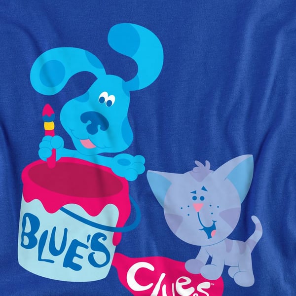 Blue´s Clues Unisex Adult Paint It! T-Shirt