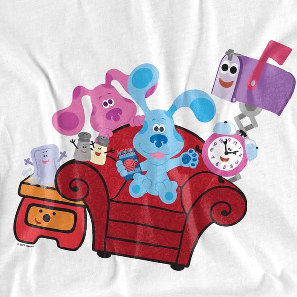 Blue´s Clues & You! Unisex Adult Friends Forever T-Shirt