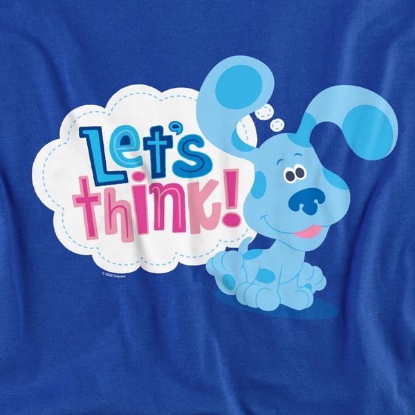Blue´s Clues & You! Unisex Adult Let´s Think T-Shirt