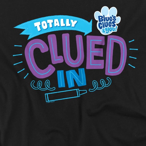 Blue´s Clues & You! Unisex Adult Totally Clued In T-Shirt
