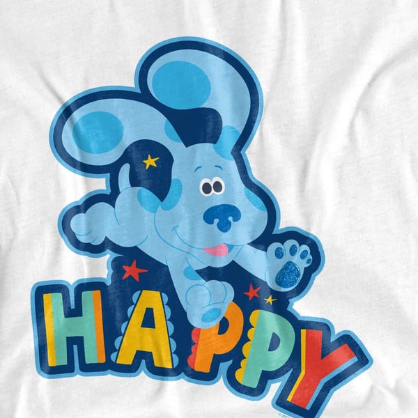 Blue´s Clues & You! Unisex Adult Happy Puppy T-Shirt
