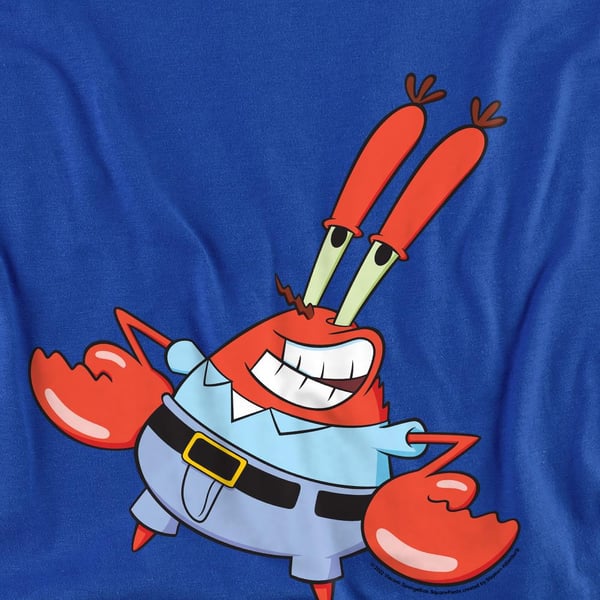 SpongeBob SquarePants Unisex Adult Mr Krabby T-Shirt