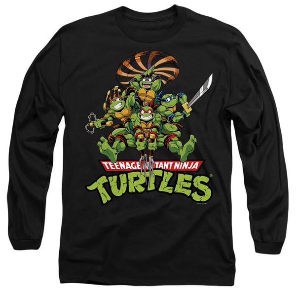Teenage Mutant Ninja Turtles Unisex Adult Manga Turtles T-Shirt