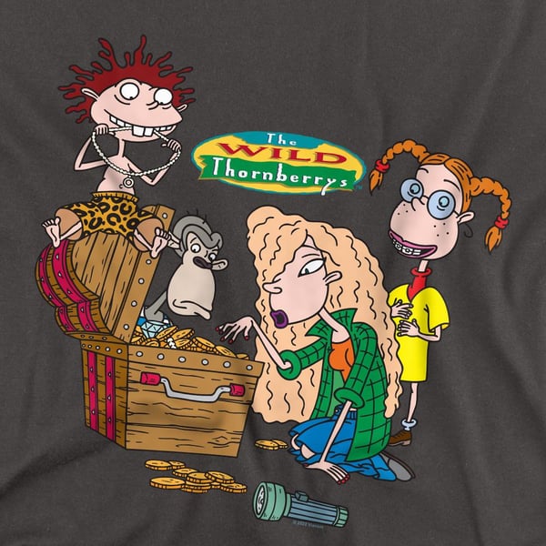 The Wild Thornberrys Unisex Adult Treasure Hunt T-Shirt
