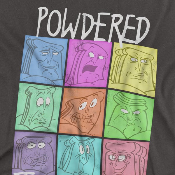 Ren & Stimpy Unisex Adult PTM Expressions T-Shirt