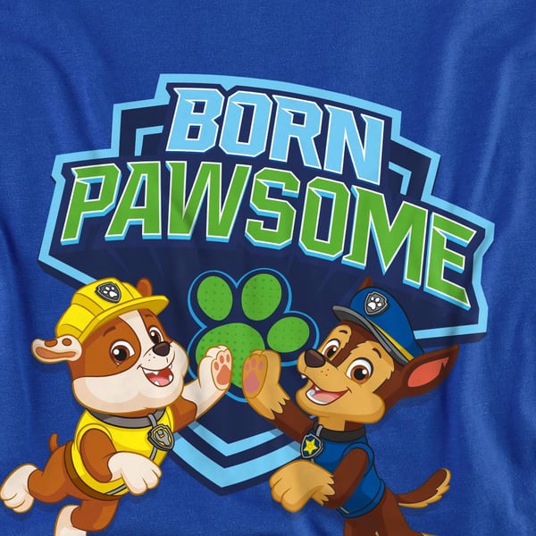 Paw Patrol Unisex Adult Born Pawsome T-Shirt