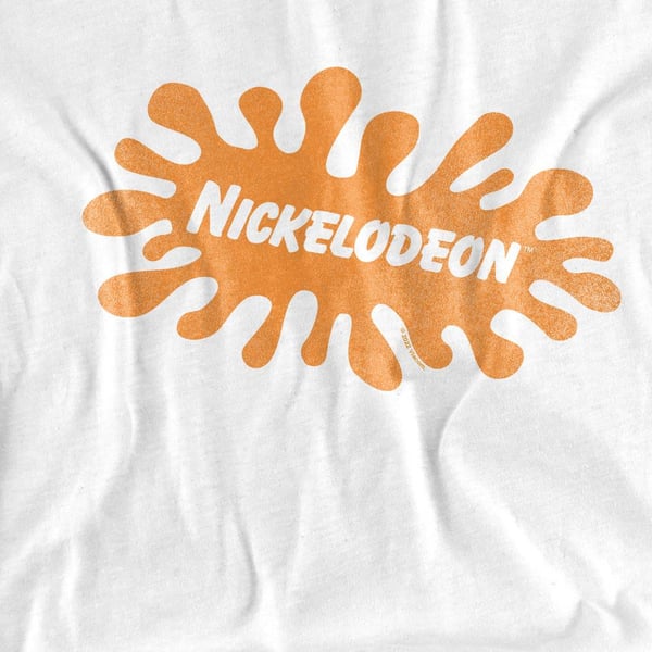 Nickelodeon Unisex Adult Retro Splat Logo T-Shirt