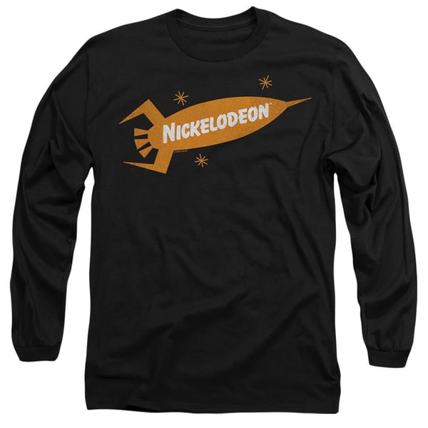 Nickelodeon Unisex Adult Retro Rocket Logo T-Shirt