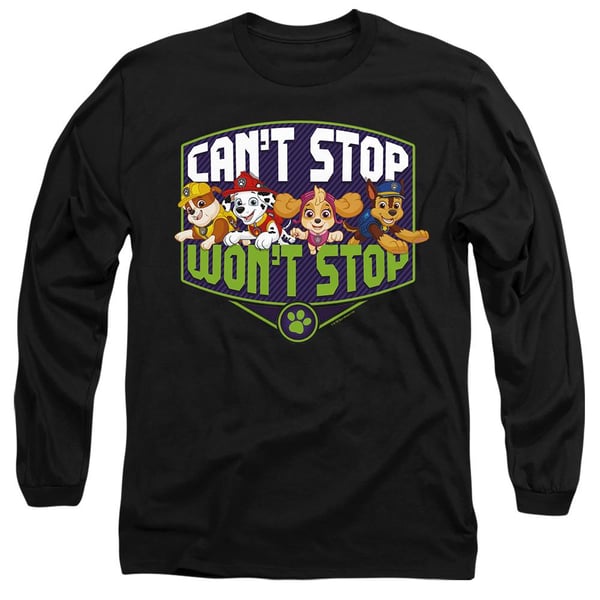 Paw Patrol Unisex Adult Can´t Stop Won´t Stop T-Shirt
