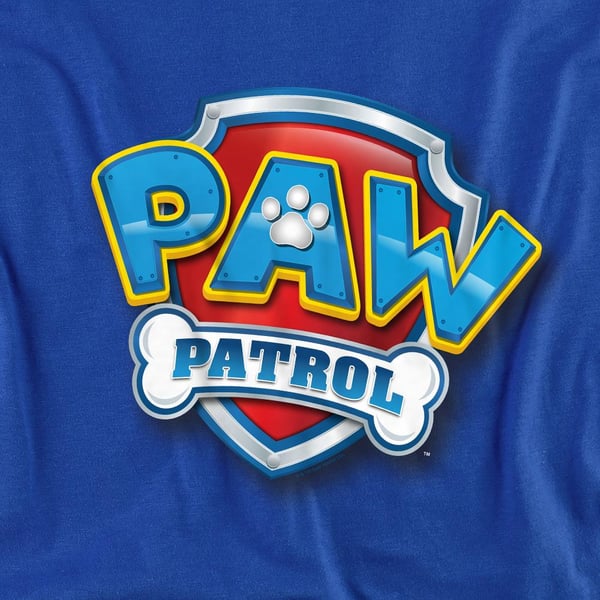 Paw Patrol Unisex Adult 3D Logo T-Shirt