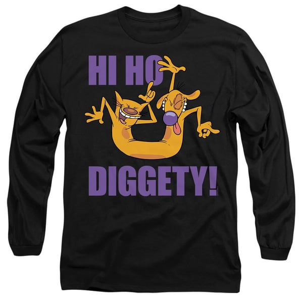 CatDog Unisex Adult Hi Ho Diggety T-Shirt