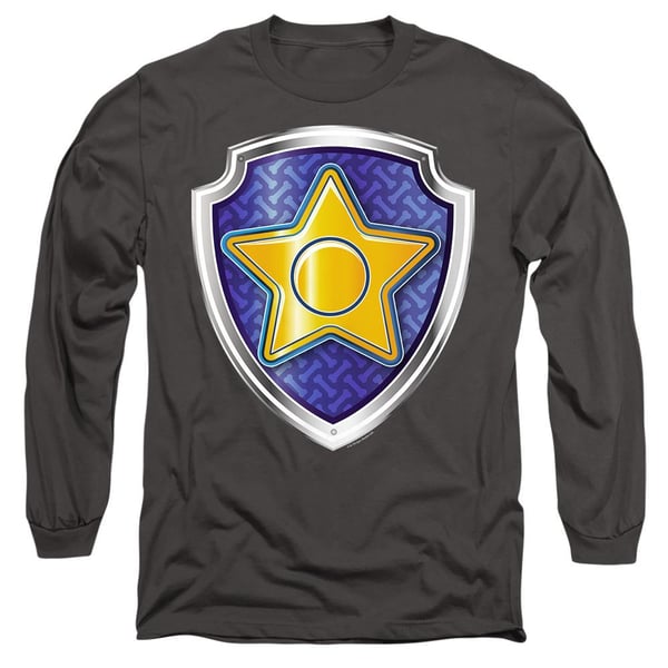 Paw Patrol Unisex Adult Chase Badge T-Shirt